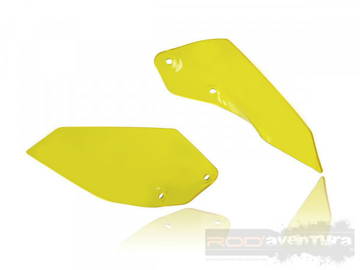 WRS Deflectores Laterais Oversize Fluo Yellow BMW R1250GS/Adventure 2018/2020