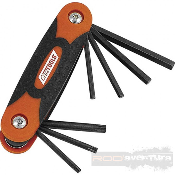 Cruz Tools Multi-Tool Hex/Torx kit Harley Davidson