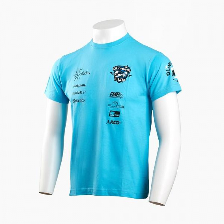 Mig Oliv T-Shirt Oliveira Cup Azul XS